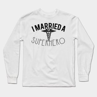 Nurse superhero Long Sleeve T-Shirt